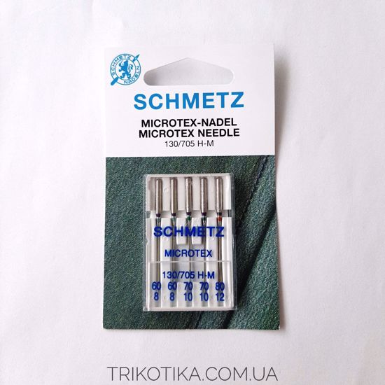 Изображение Игла Бытовая Microtex 130/705 H-M, Ассорти