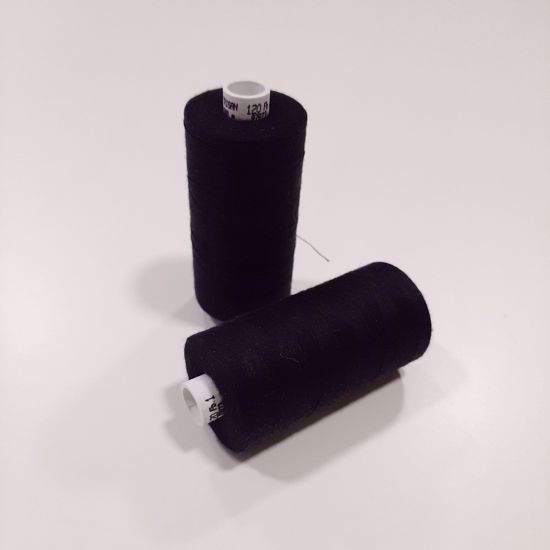 Изображение Нитки Amann 150, Черный