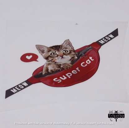 Изображение Термотрансфер, Super Cat
