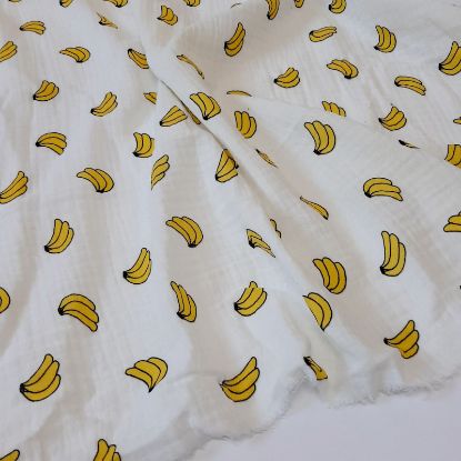 Муслін двошаровий, Банани